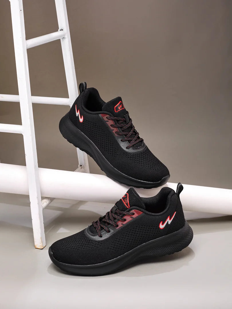 DIVIDE Black Men's Running Shoes