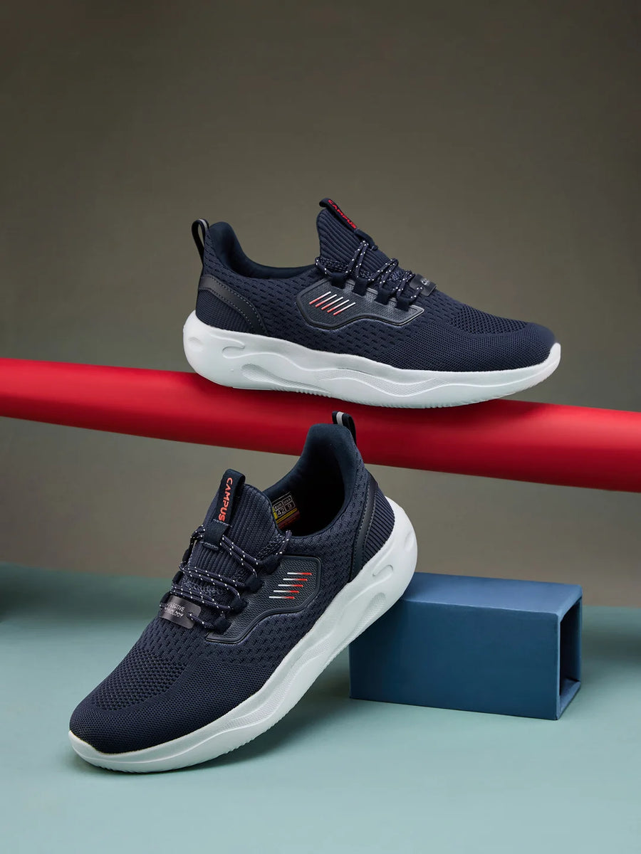 DUO Blue Men's Walking Shoes – Campus Shoes