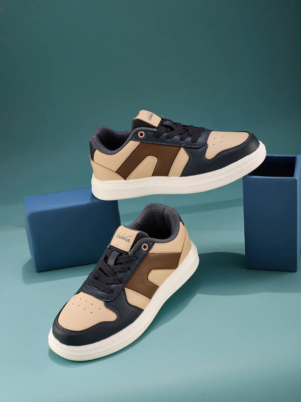 EAGER Beige Child Sneakers
