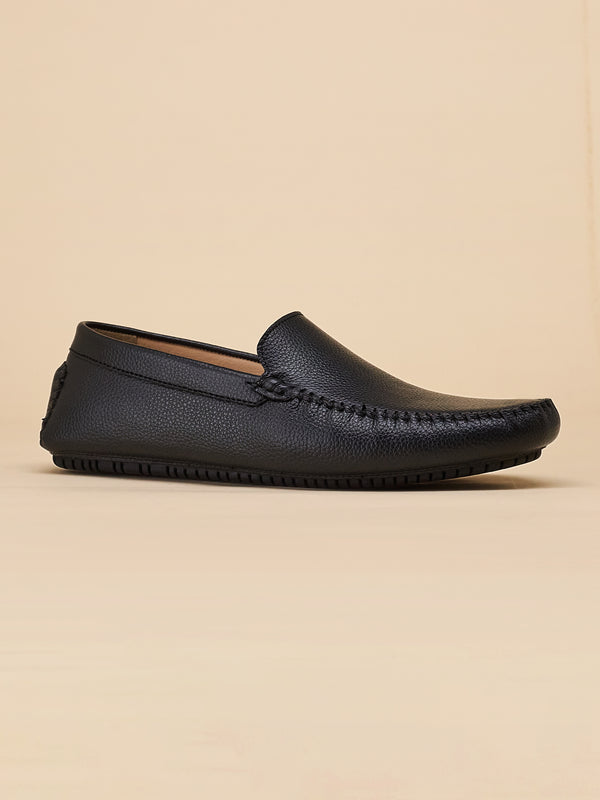 ELAN-19 Black Men's Loafers