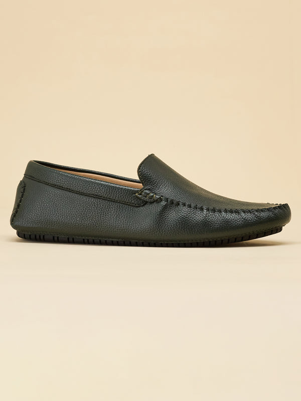 ELAN-19 Olive Men's Loafers