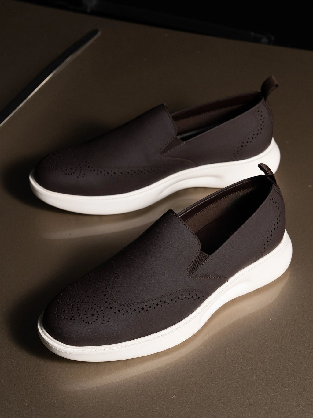 ELAN-25 Brown Men's Loafers