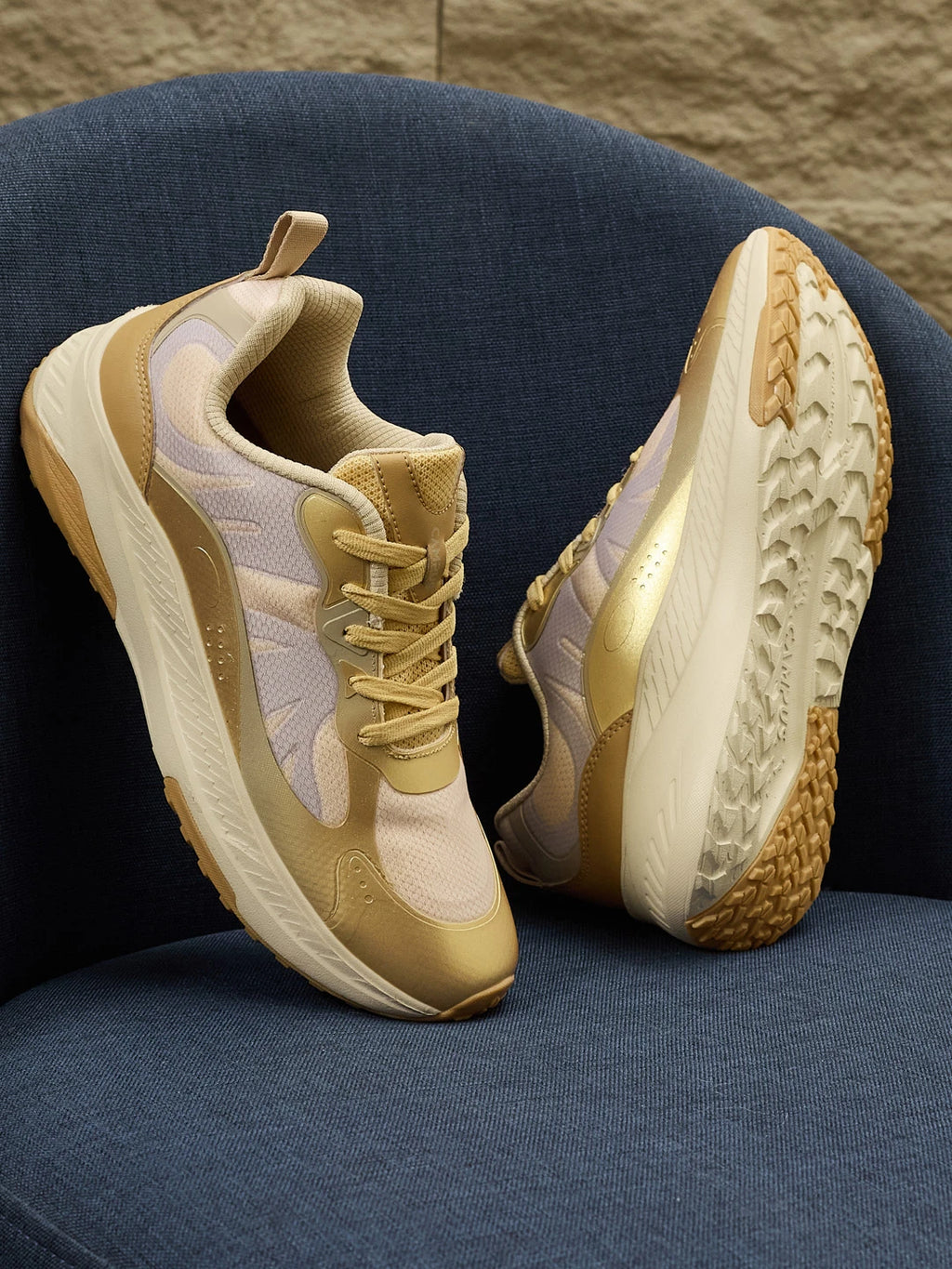 FABLE Yellow Women's Running Shoes