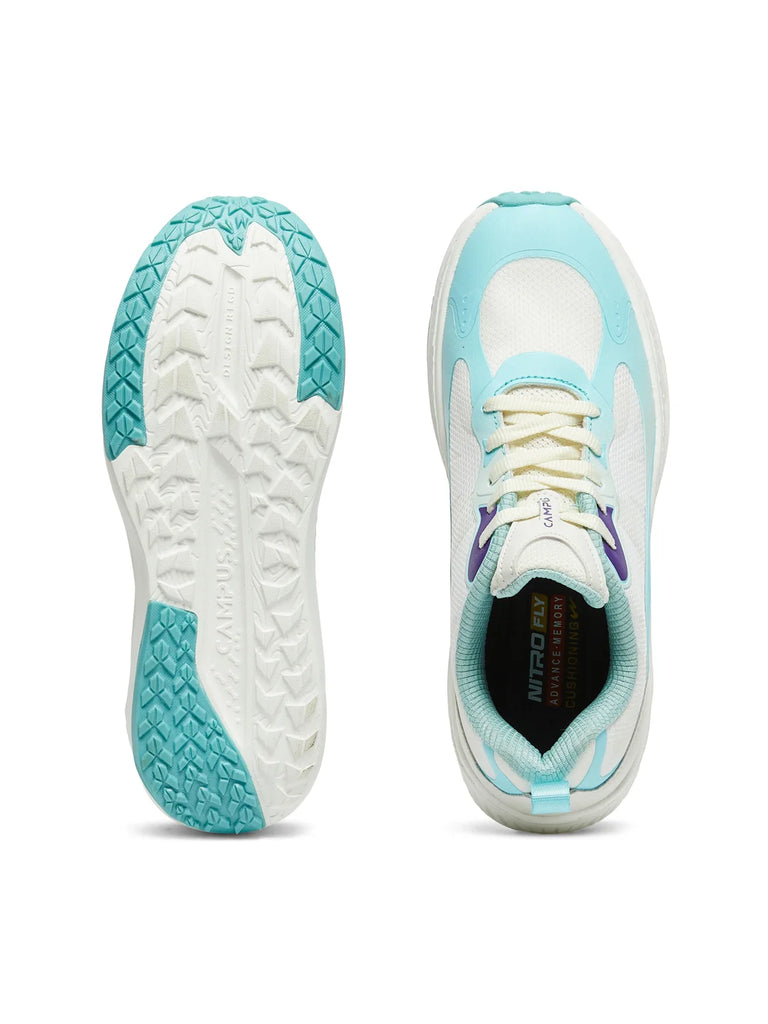 Offers PREXTON White Men's Running Shoes