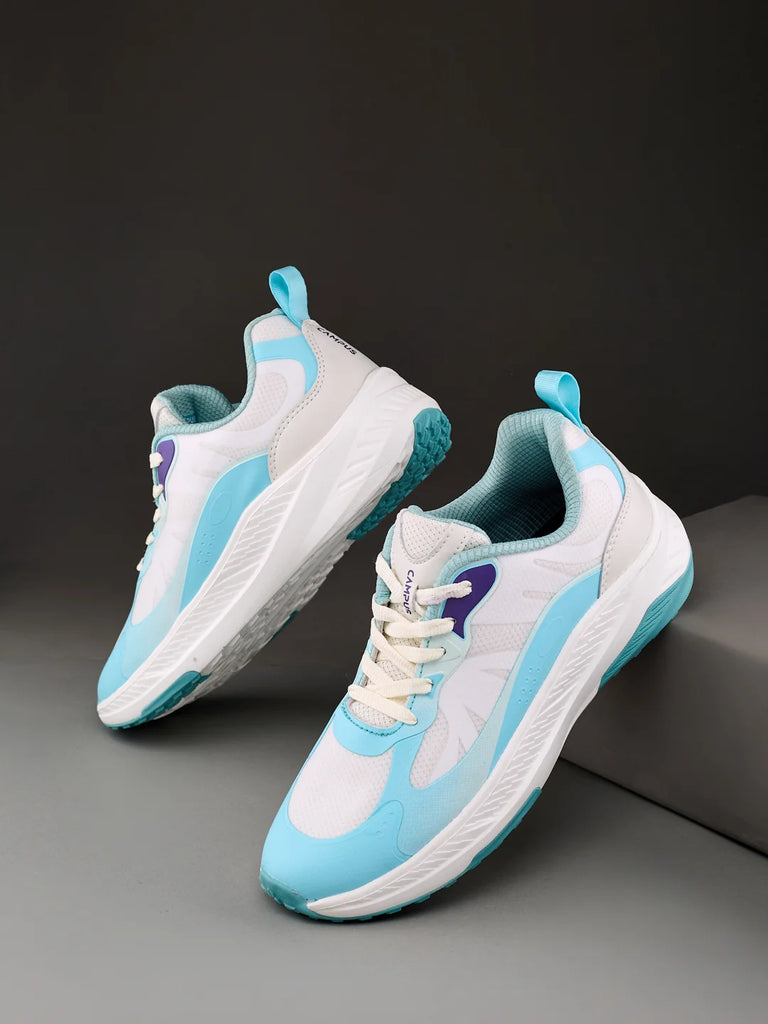 Offers PREXTON White Men's Running Shoes