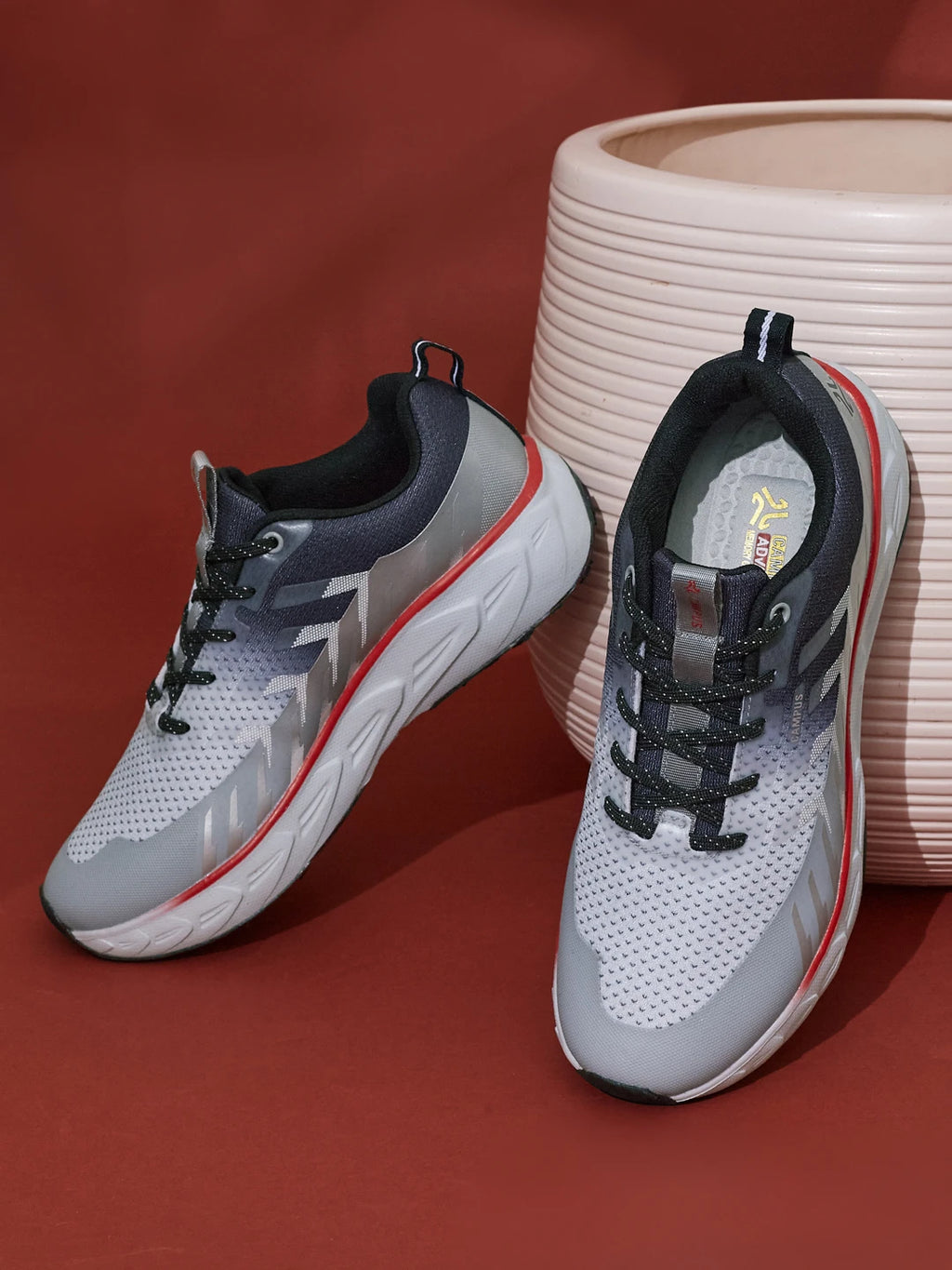 FASTRIK Grey Men's Running Shoes