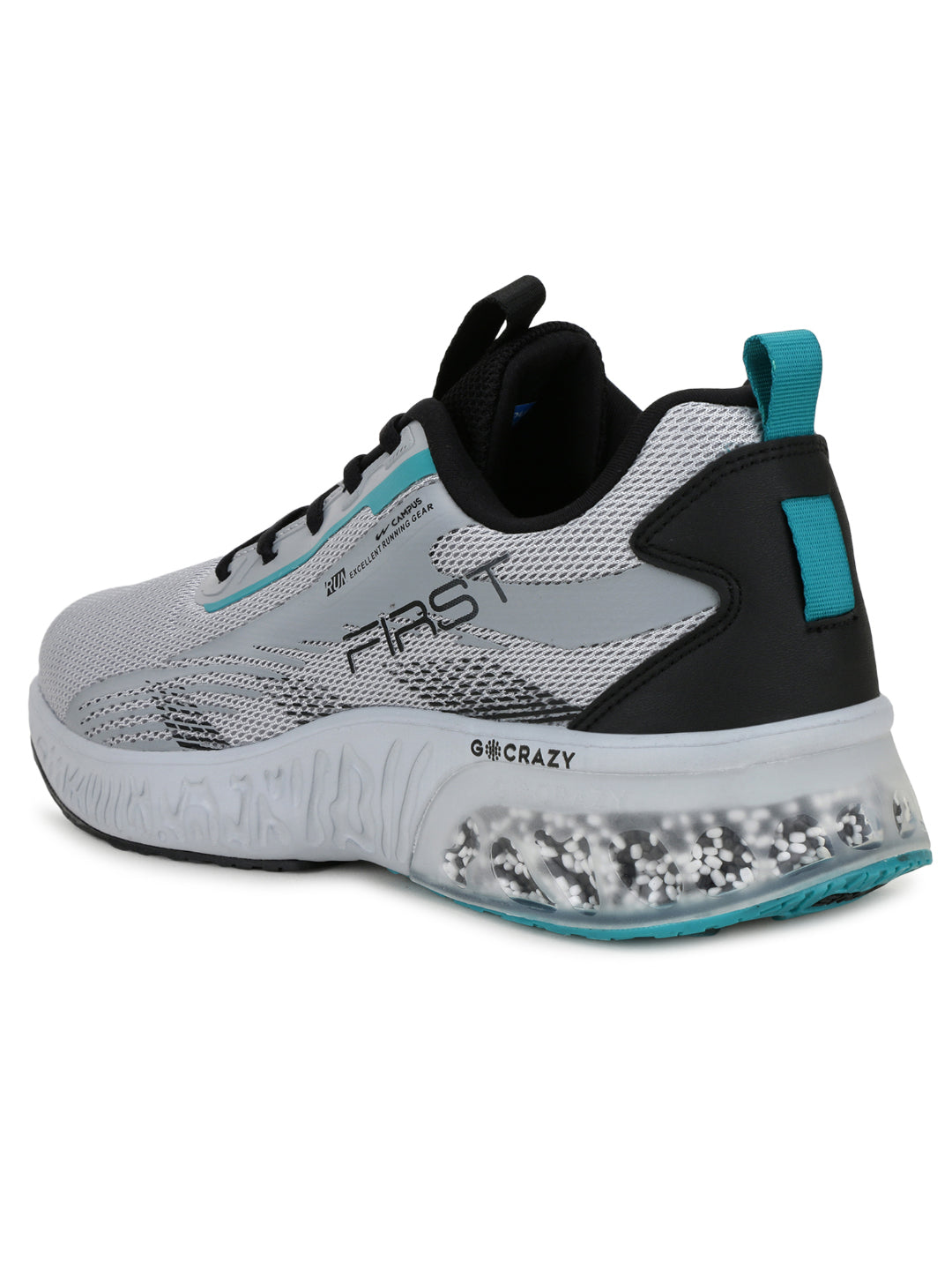 FIRST Grey Men's Running Shoes - Main Image