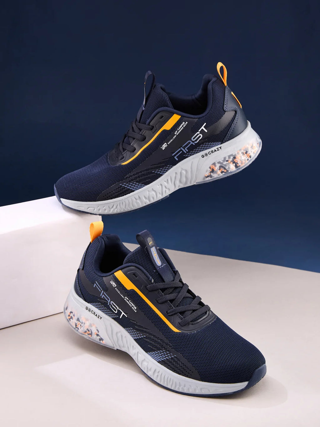 FIRST Navy Men's Running Shoes
