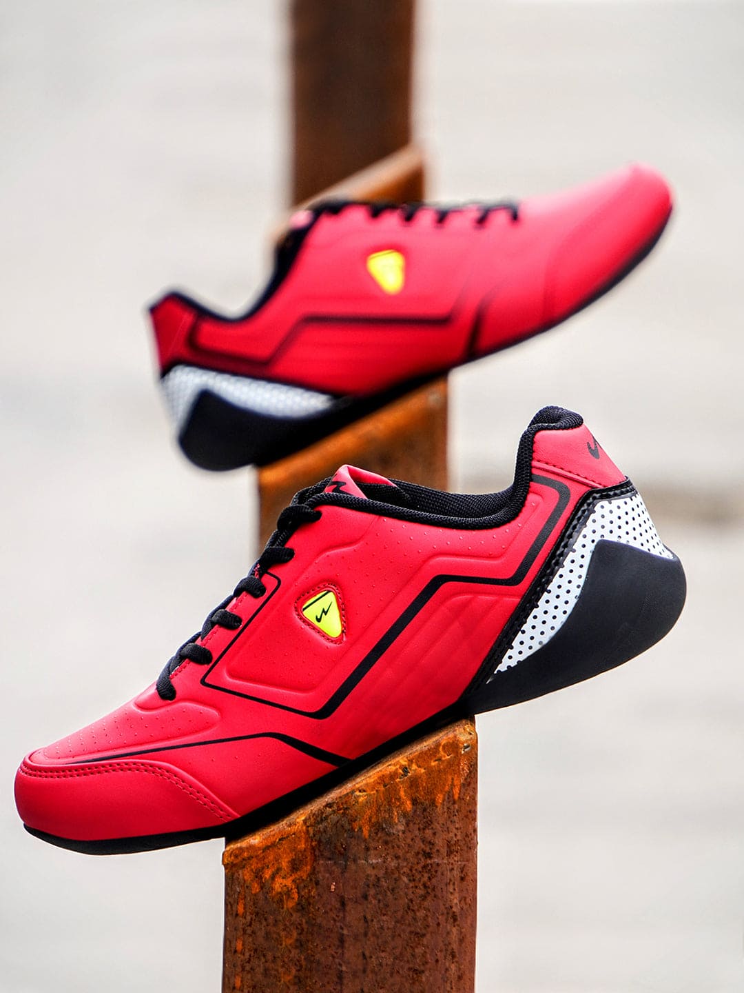 Campus shoes red Clearance