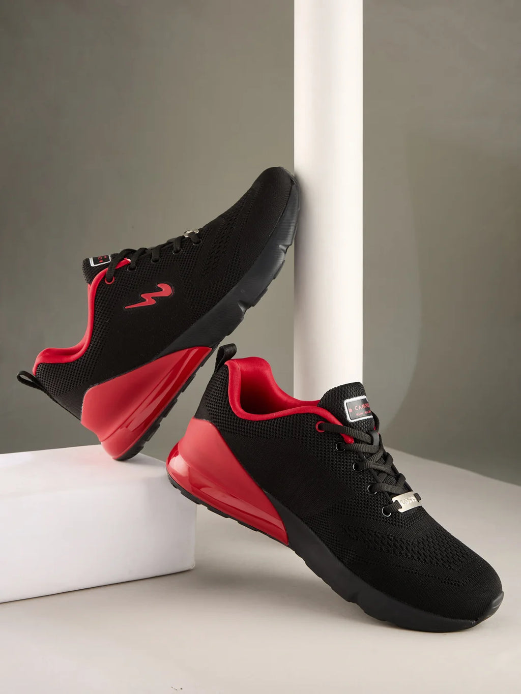 FLYING FURY Black Men's Casual Shoes