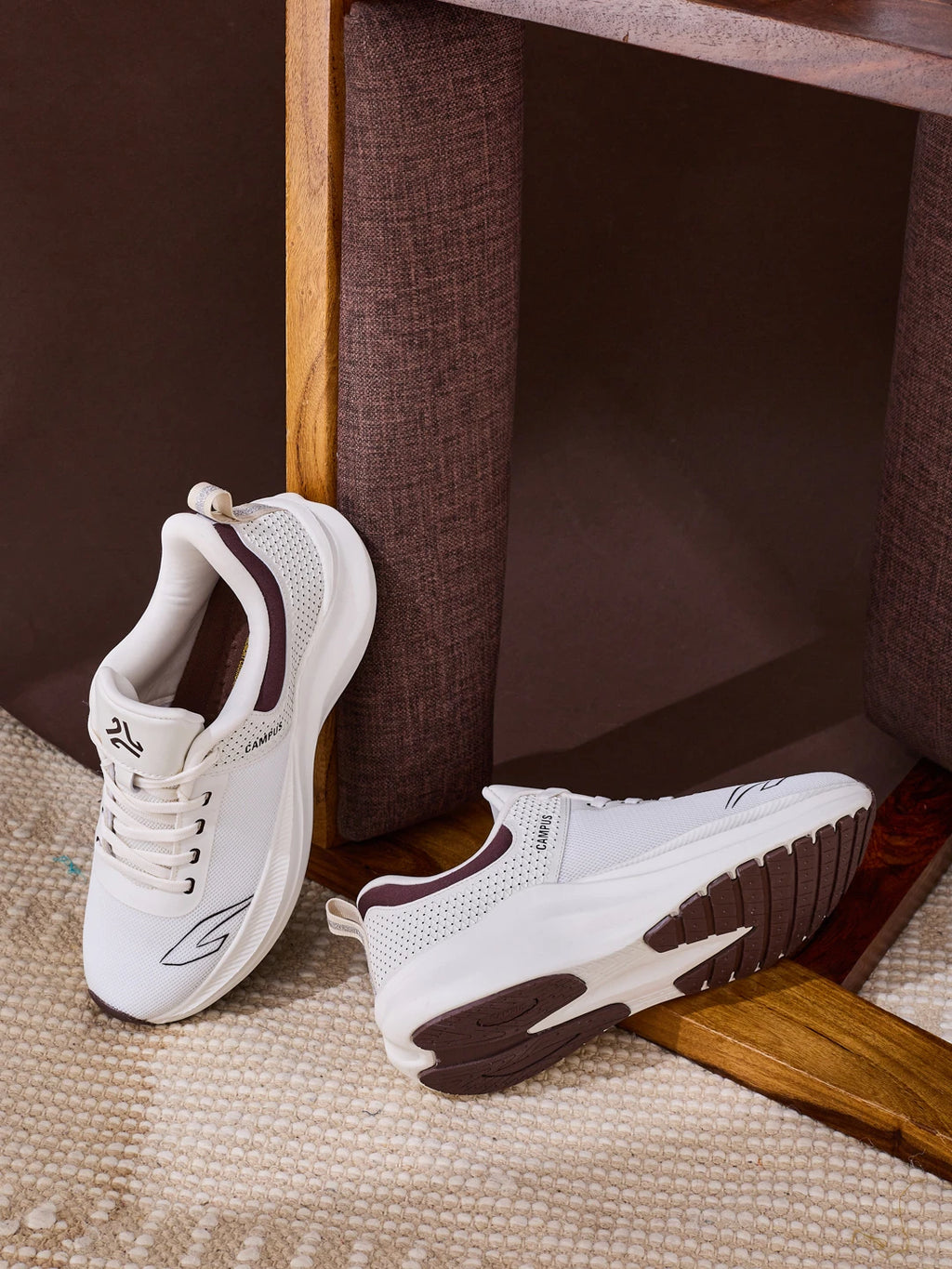 FORLIC White Women's Running Shoes