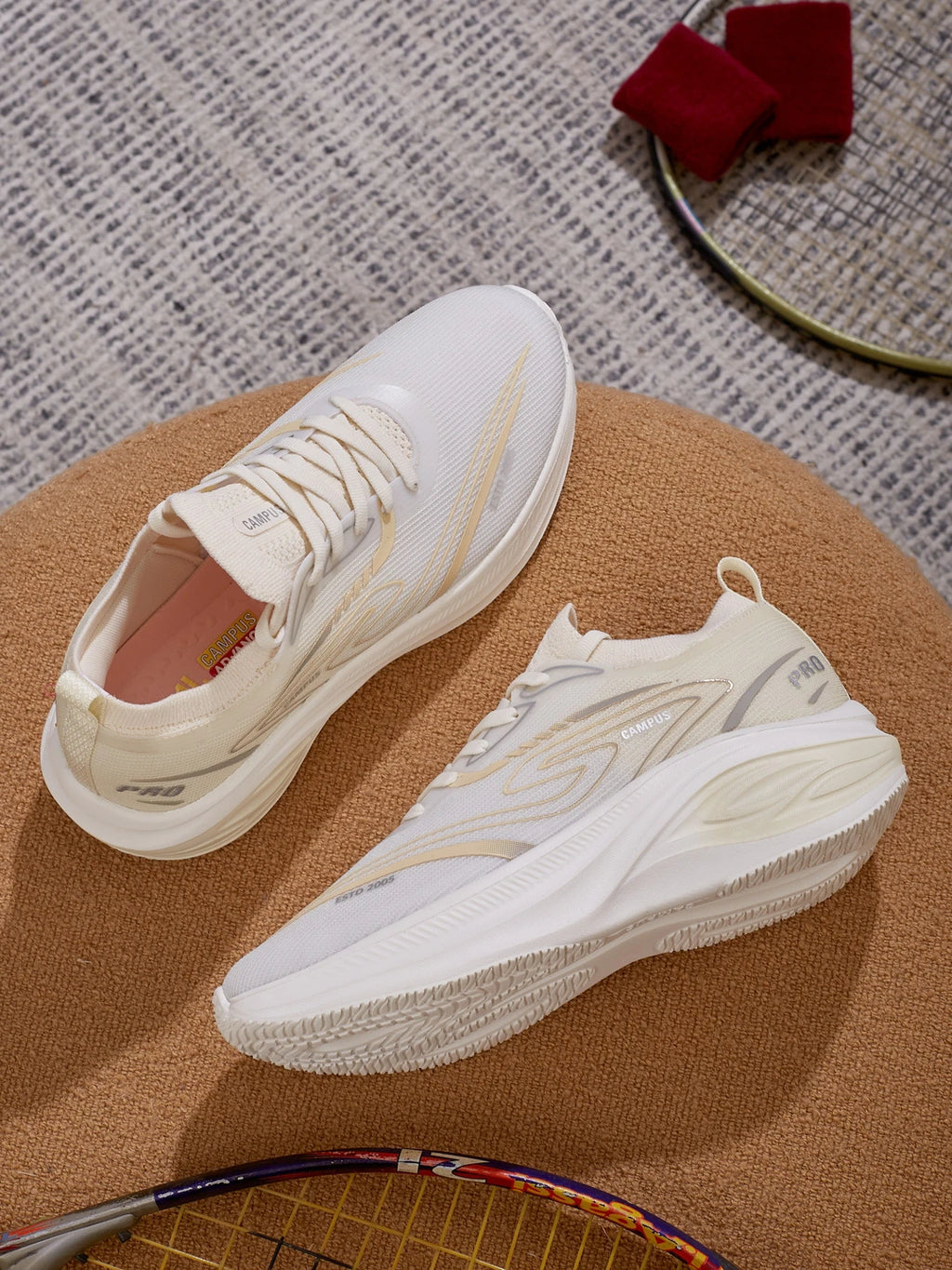 FYLO White Women's Running Shoes