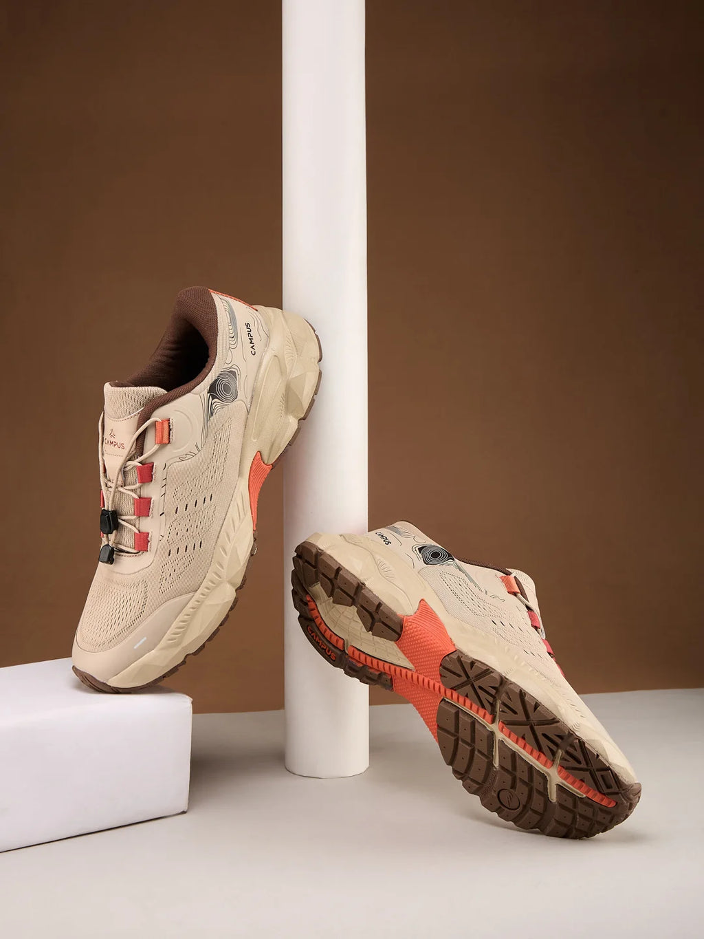 GAMBO Beige Men's Sneakers