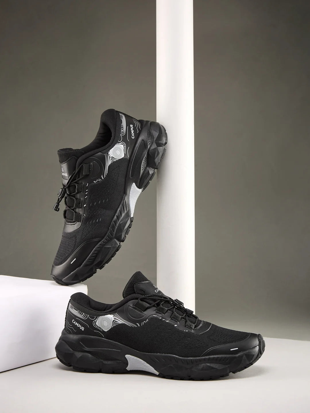 GAMBO Black Men's Sneakers