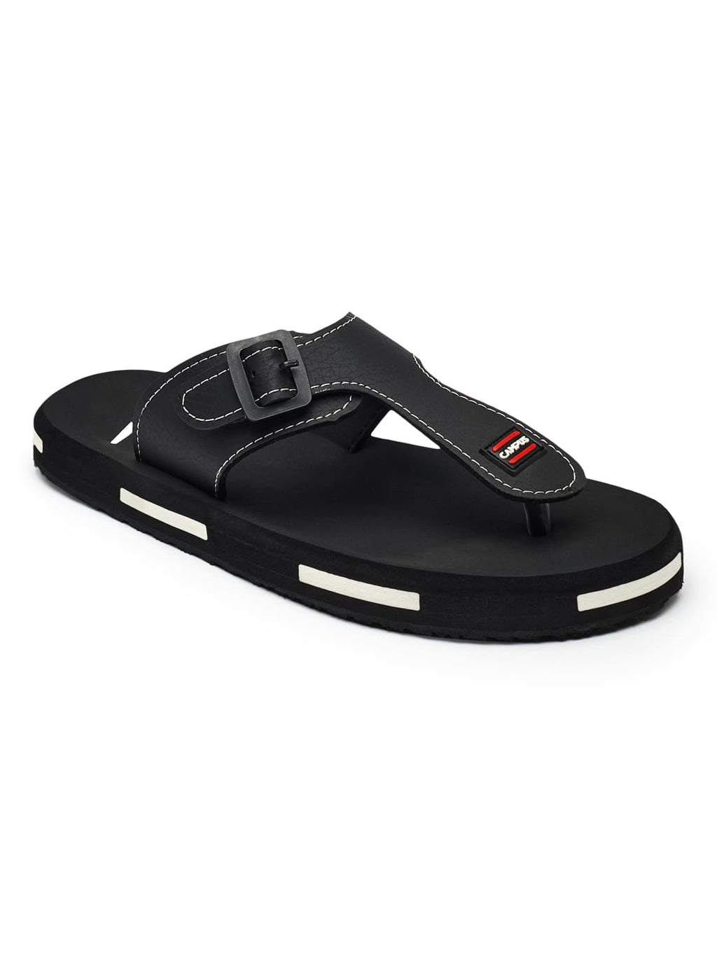 GC-1084 Black Men's Flip Flops
