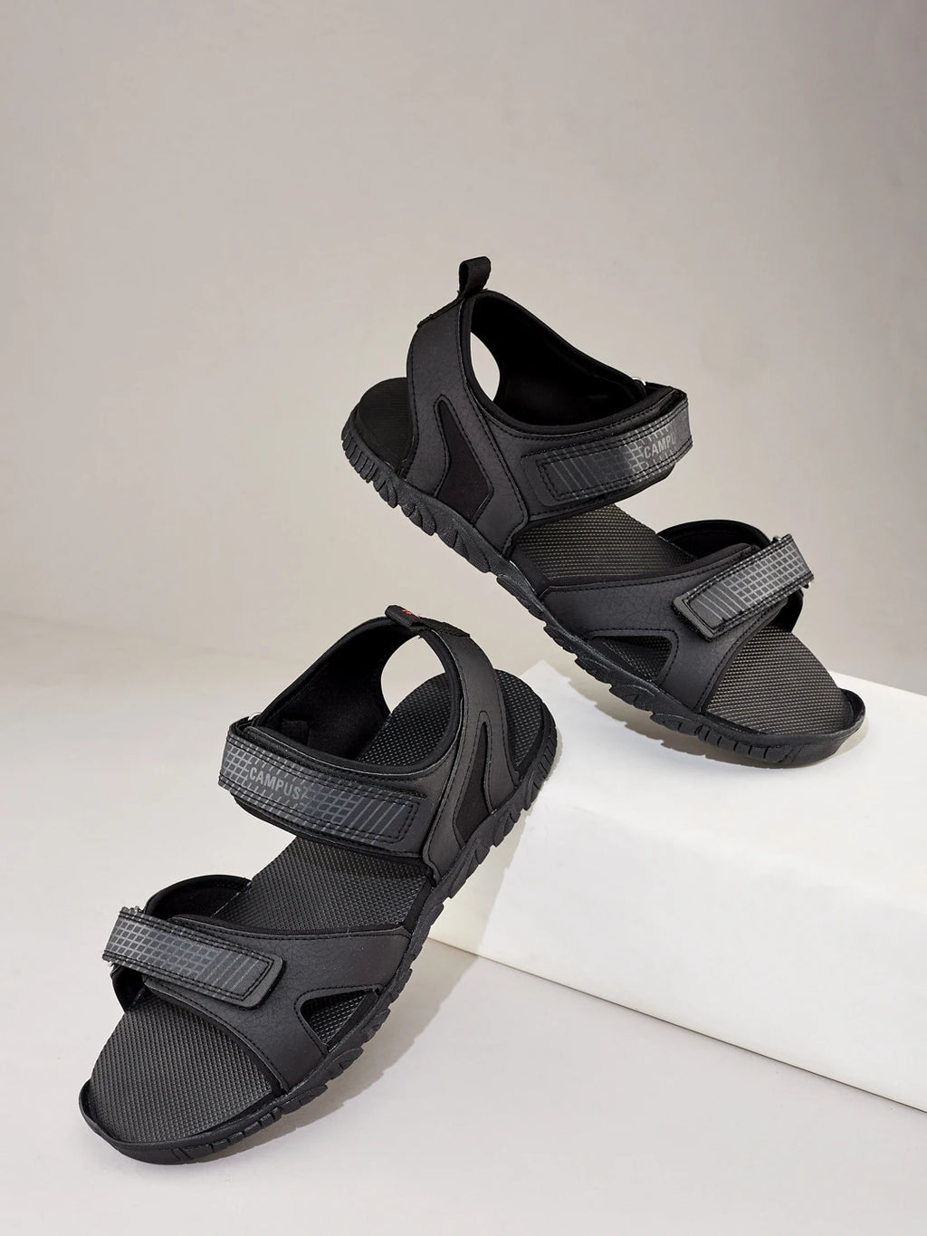 GC-22101-N Black Men's Sandals