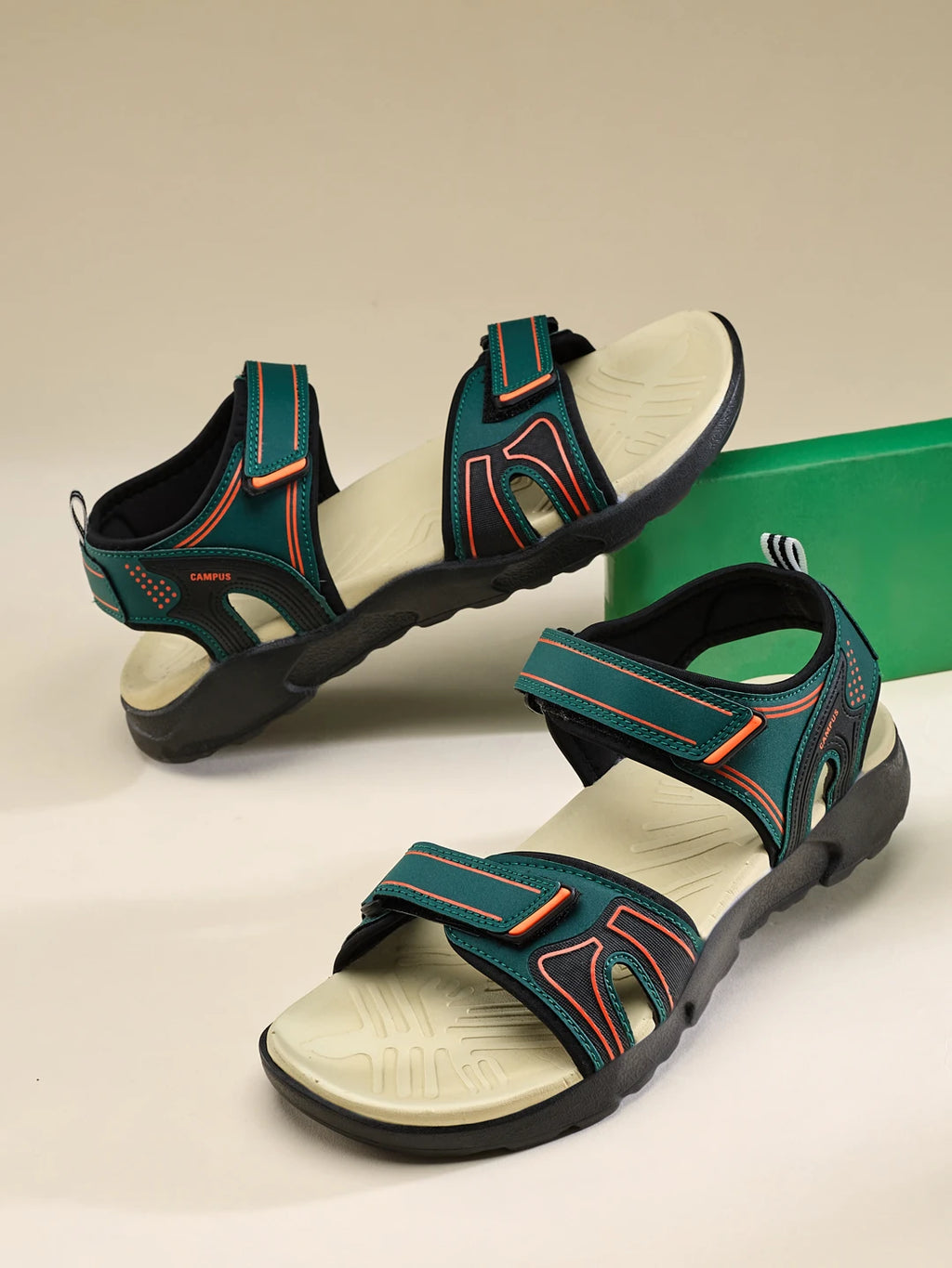 GC-22172 Green Men's Sandals