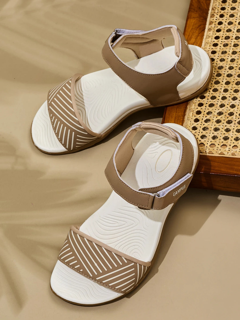 GC-22176L Beige Women's Sandal
