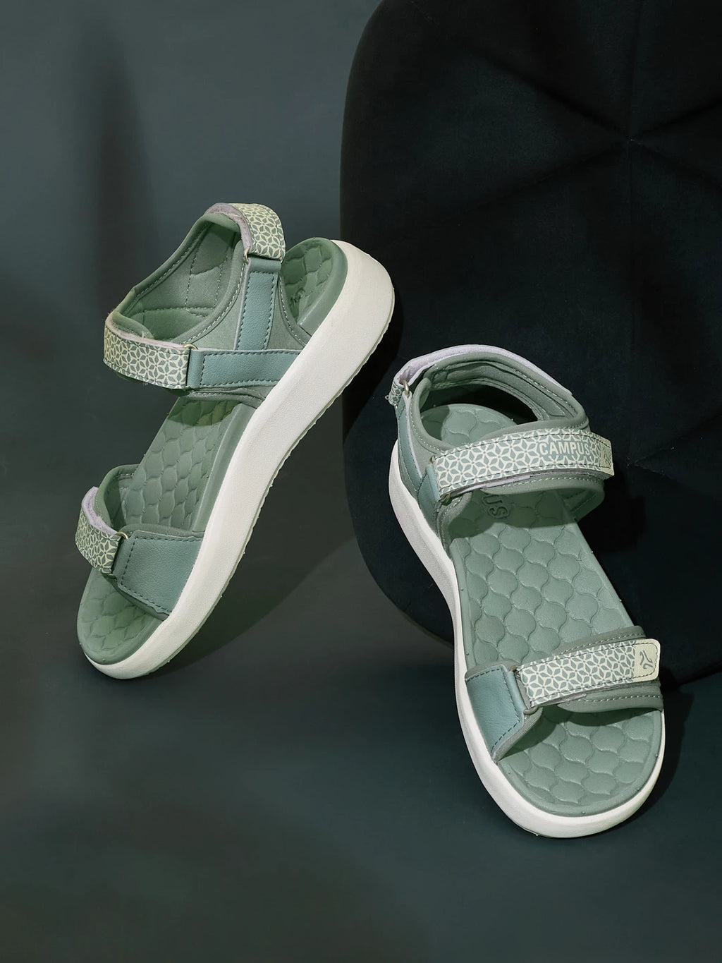 GC-22181L Green Women's Sandals