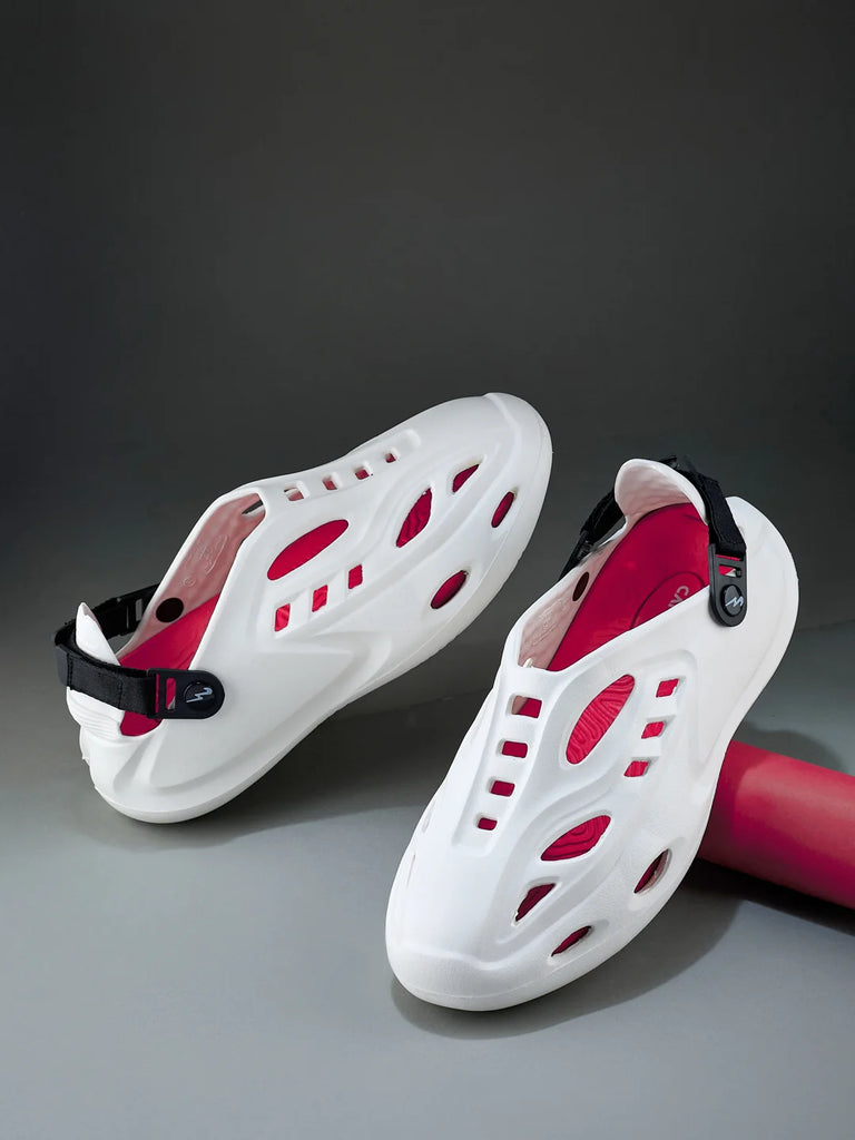 Price Dragon White Men's Running Shoes