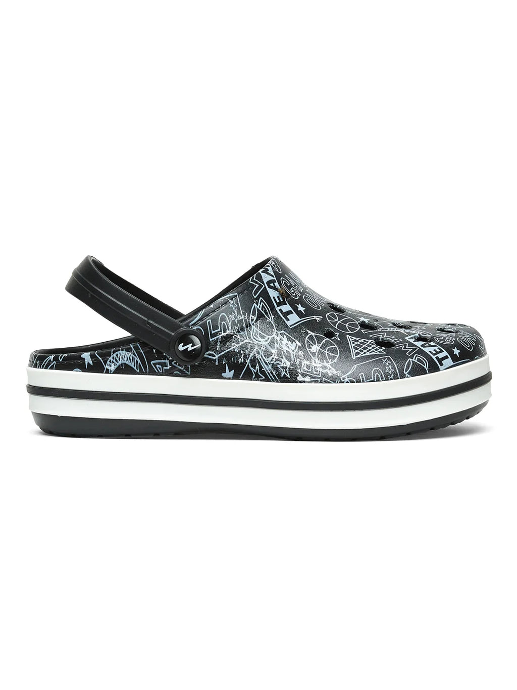 GC-4025 Black Men's Clogs