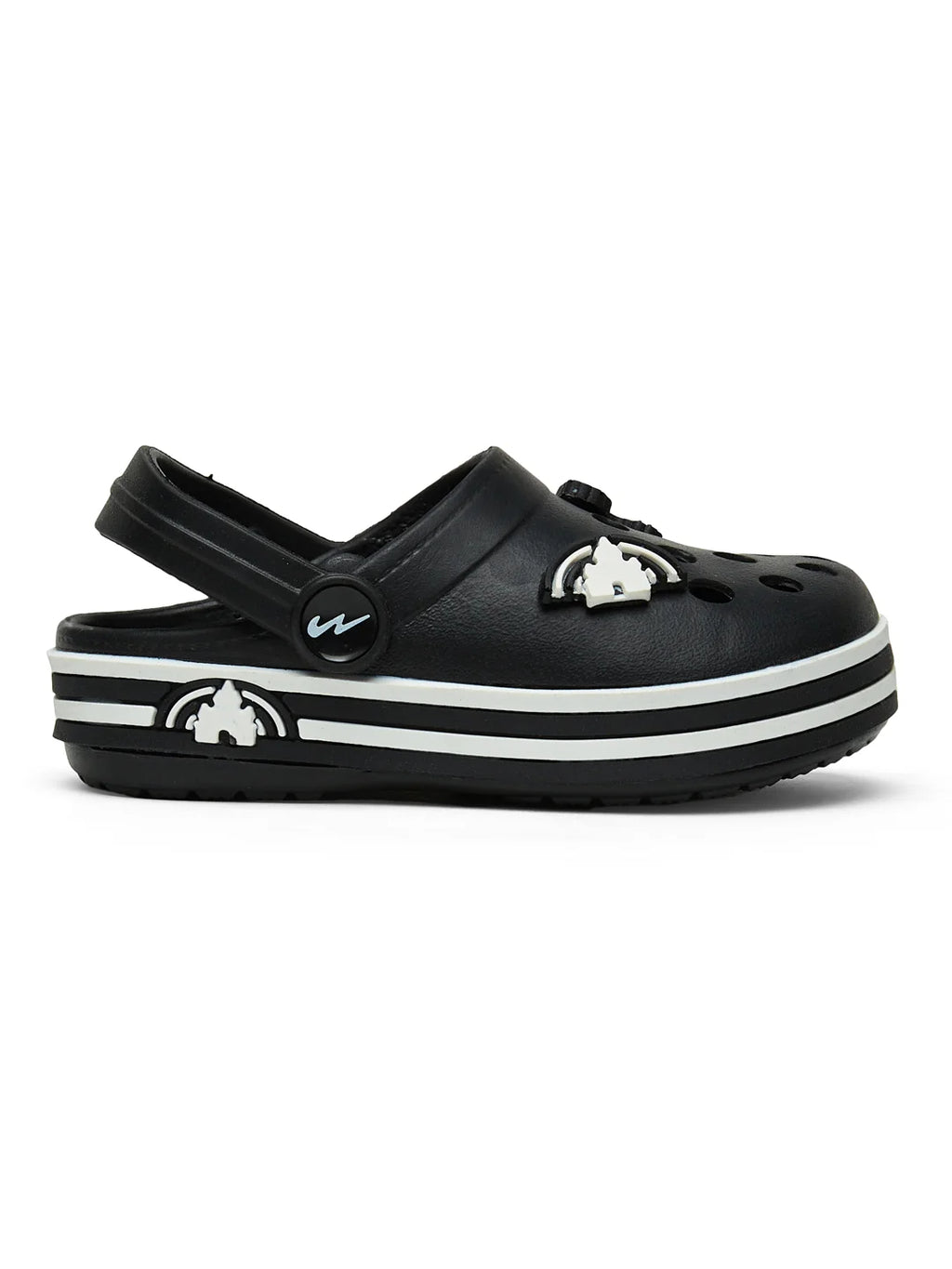 GC-9001K Black Kid's Clogs