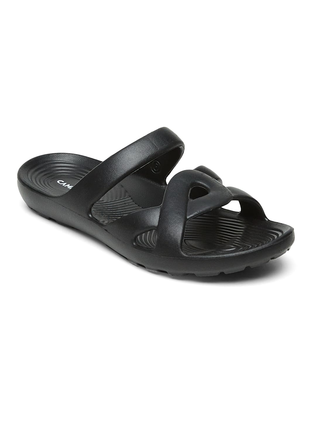 GCW-7001 Black Women's Flip Flops - Main Image
