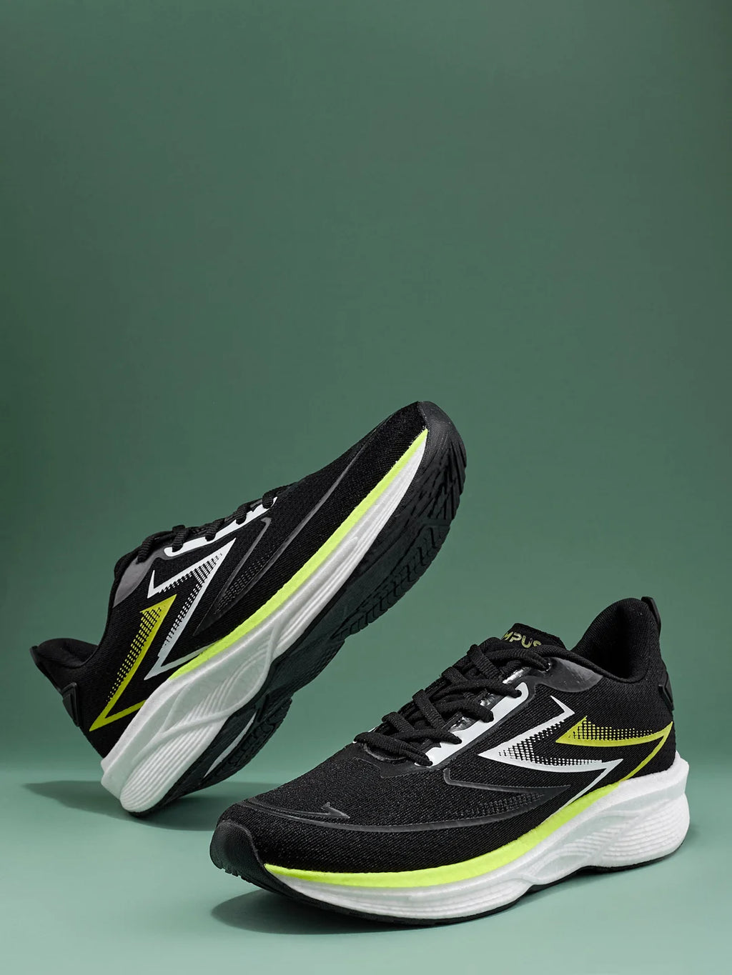 GREG PRO Black Men's Running Shoes