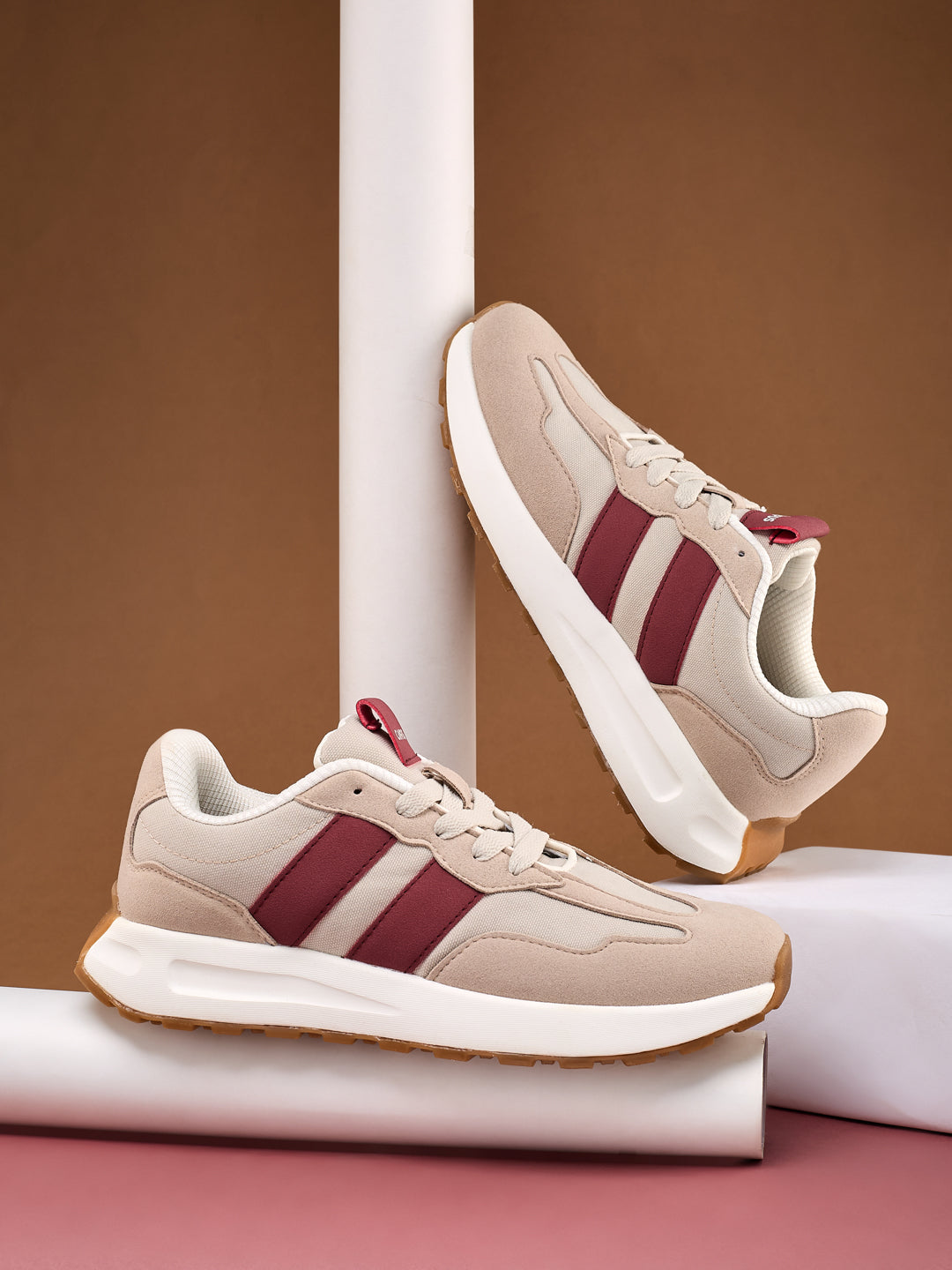 GRIT Beige Women's Sneaker – Campus Shoes