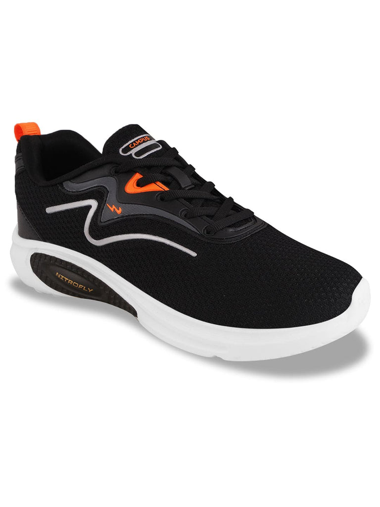 Price LAM Black Men's Running Shoes