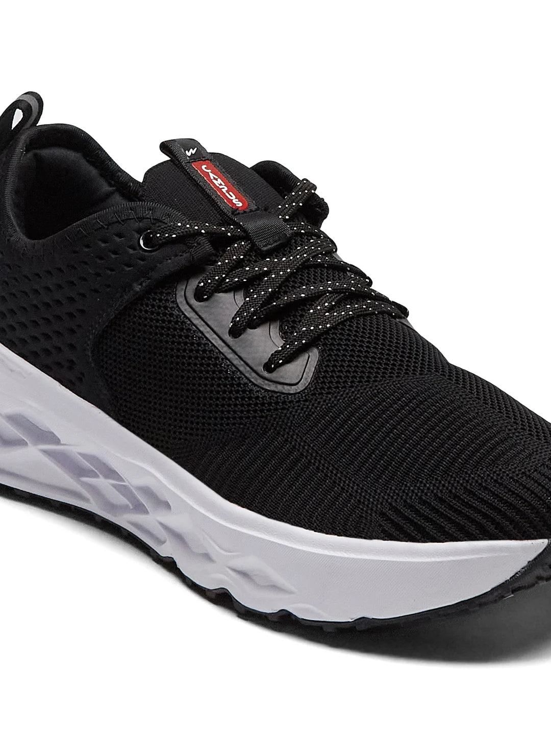 HAWN Black Men's Running Shoes – Campus Shoes - Main Image