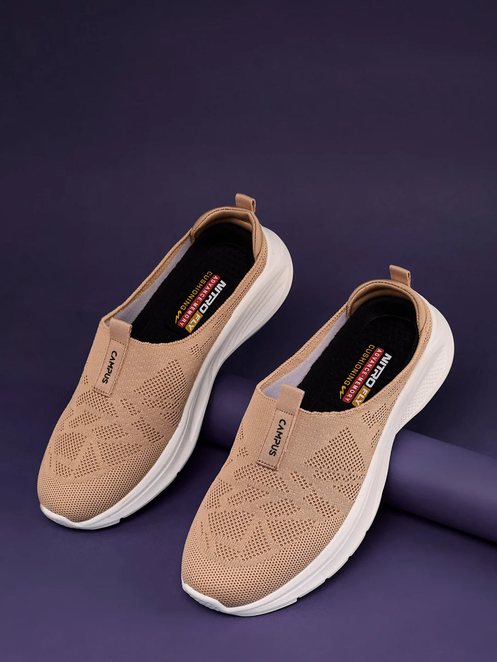 HAZE Beige Women's Walking Shoes