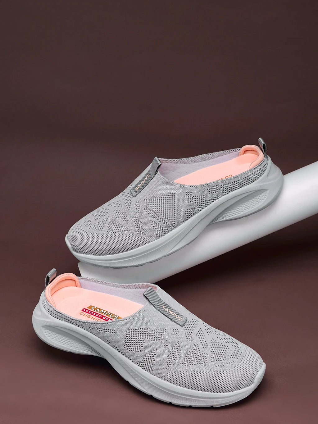 HAZE Light Grey Women's Walking Shoes