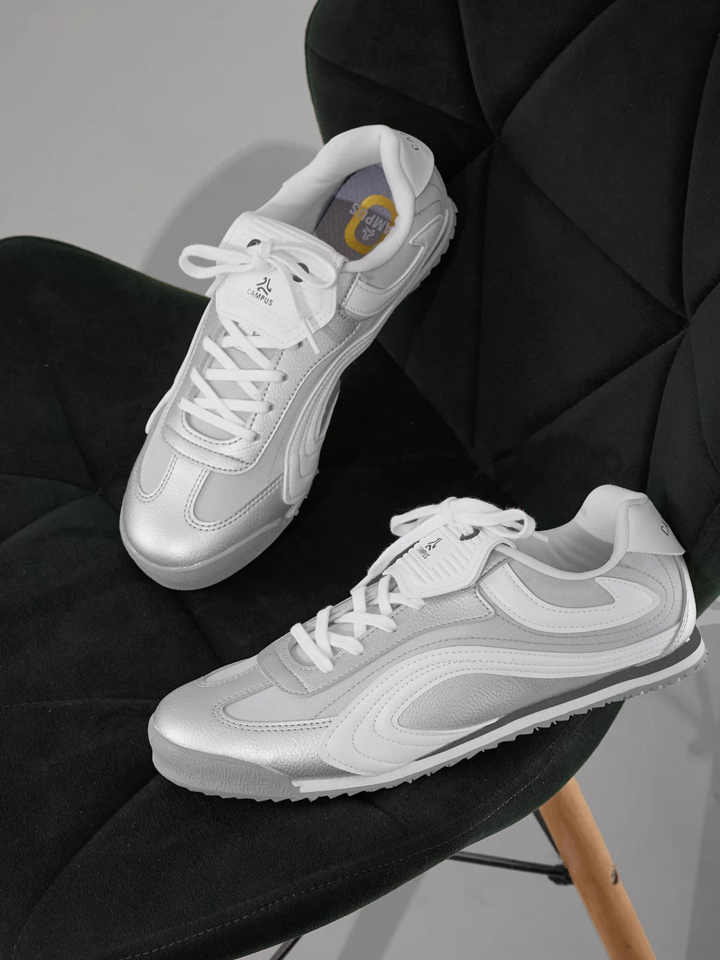 HIGHBIRD Silver Women's Sneakers