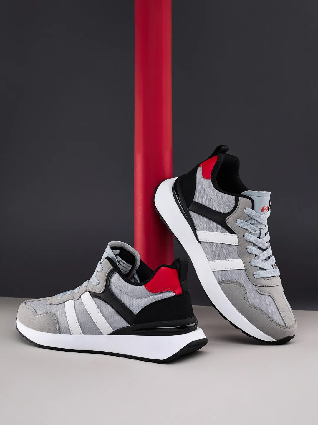 HINGE Grey Men's Sneakers - Main Image