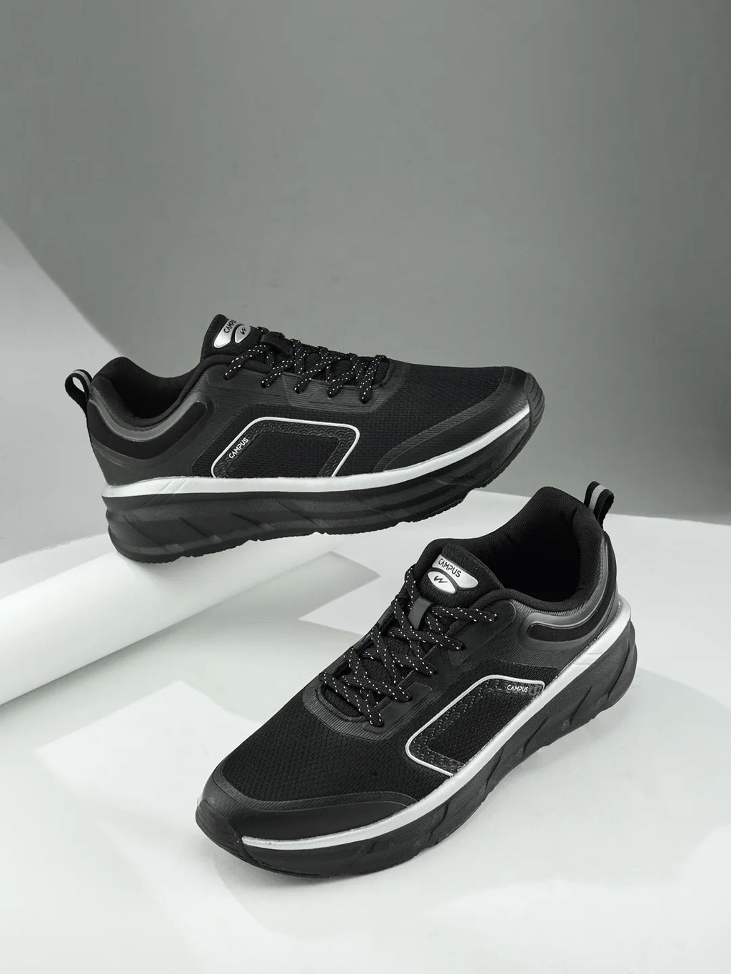 HUMBER Black Men's Running Shoes