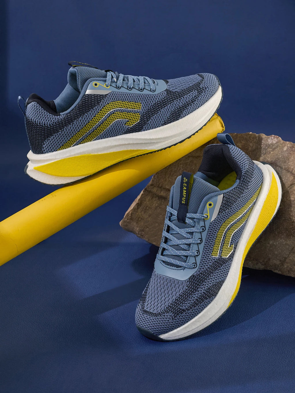 HURID Blue Men's Running Shoes