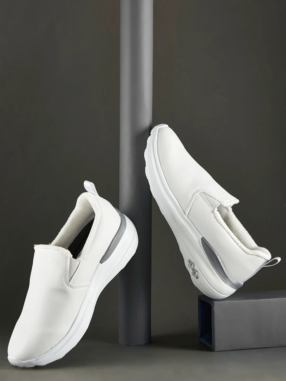 IVORY White Men's Walking Shoes Campus Shoes IVORY White Men's Walking Shoes Campus Shoes