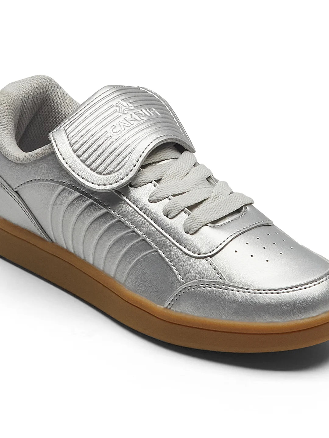 JACE Silver Women's Sneakers – Campus Shoes - Main Image