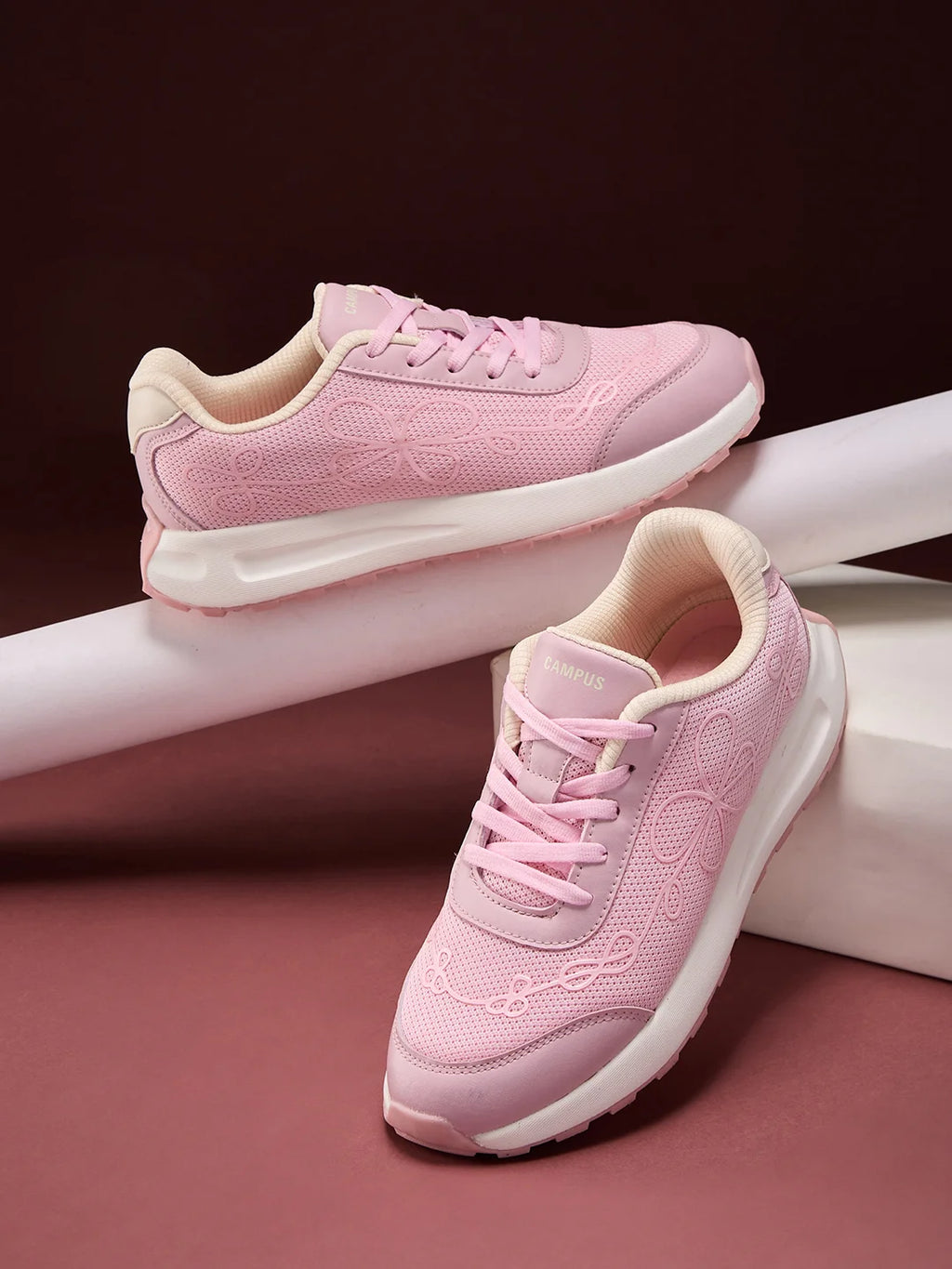 JUJUBEE Pink Women's Sneakers