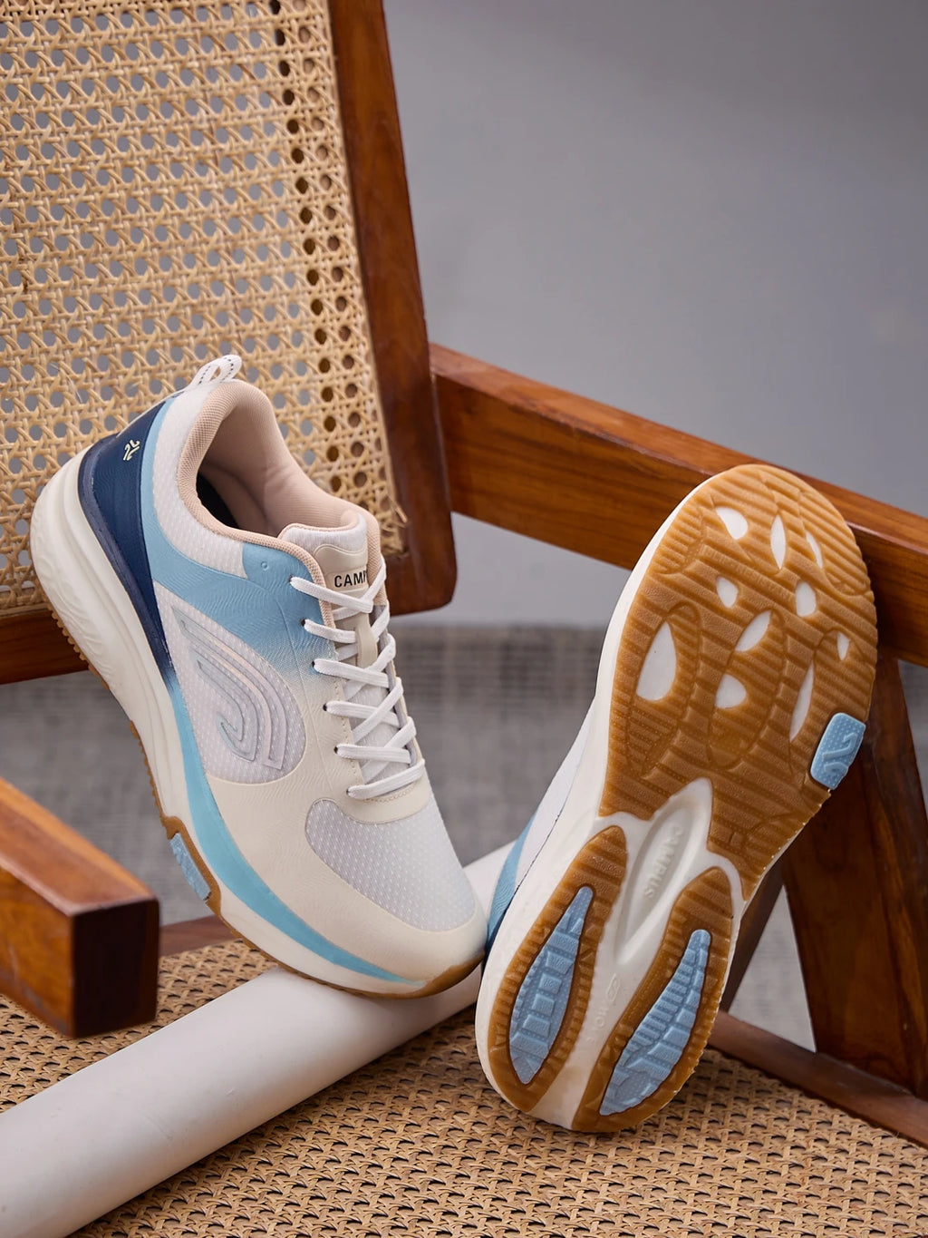 KARNO White Men's Running Shoes