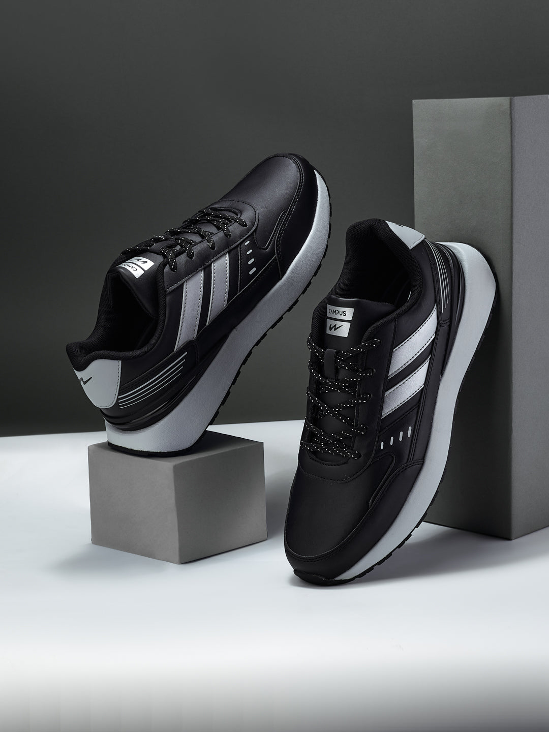 KNICK Black Men's Sneakers - Main Image