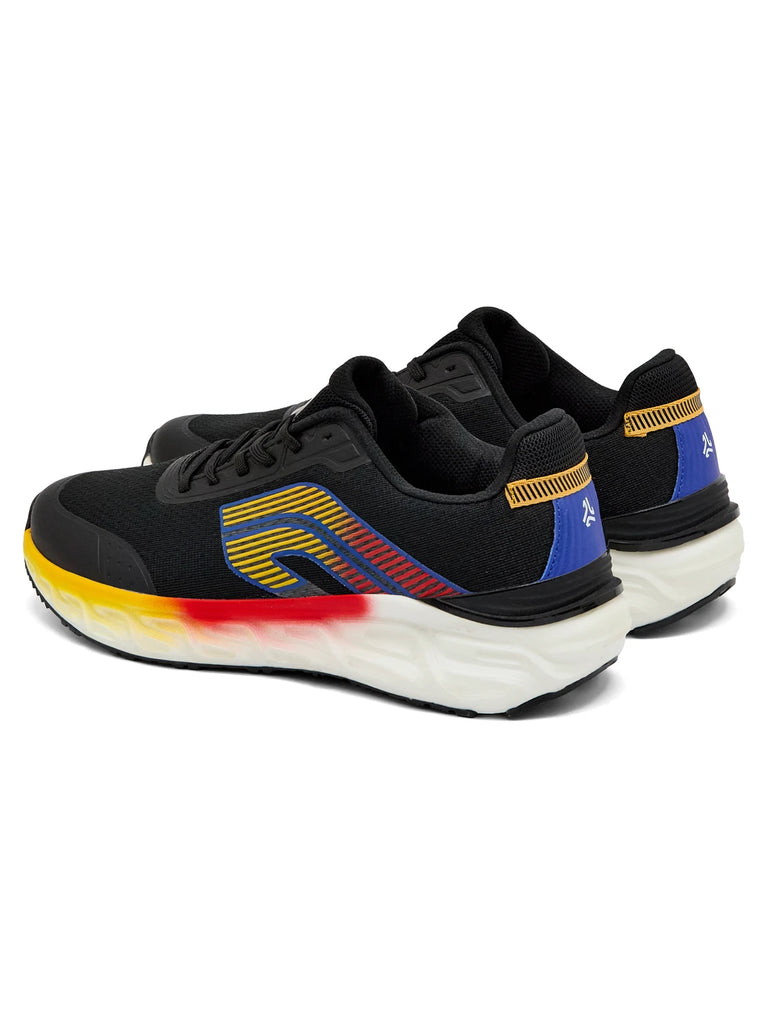 LEXRO Black Men's Running Shoes – Campus Shoes