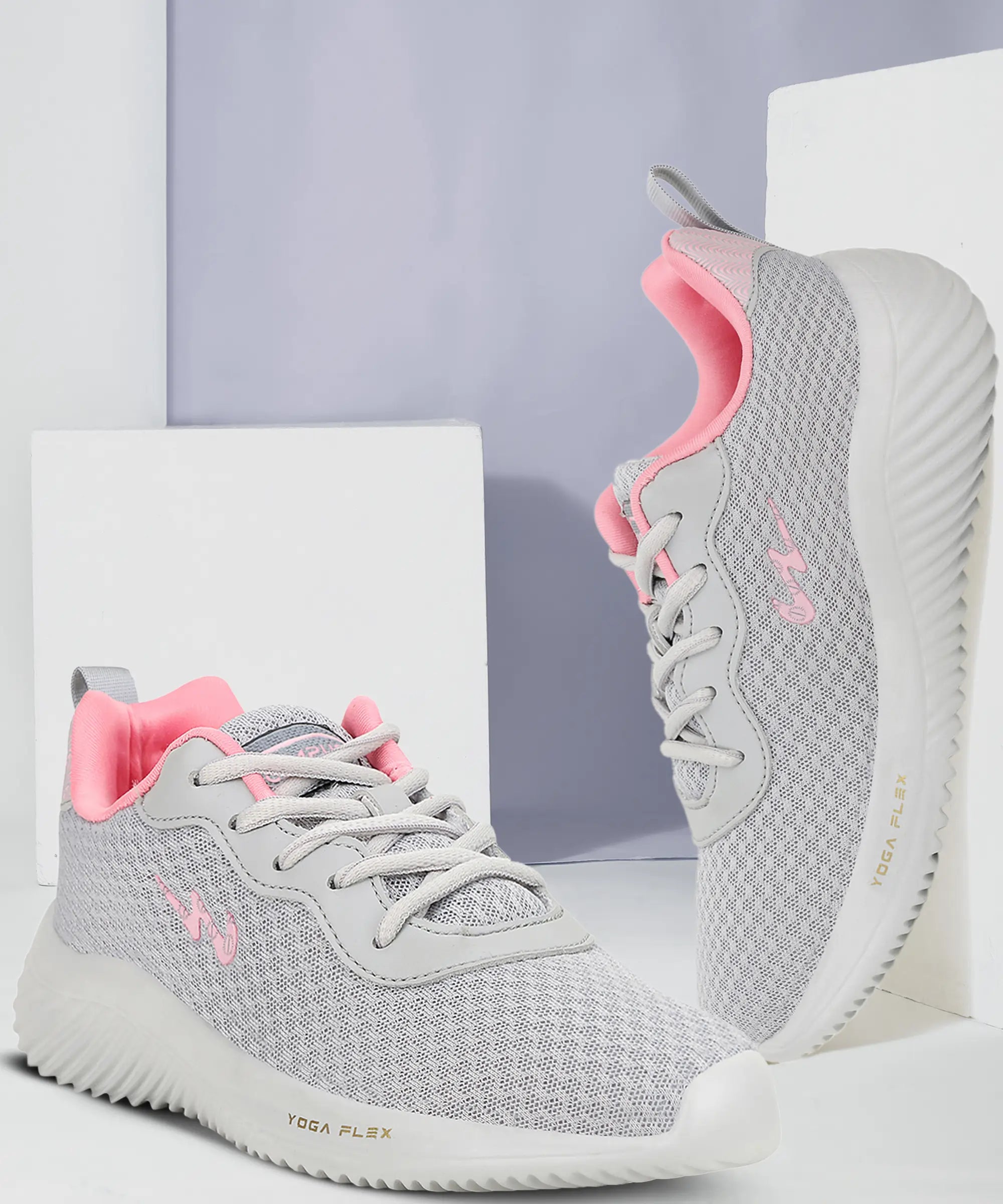 LISA N Grey Women's Casual Shoes