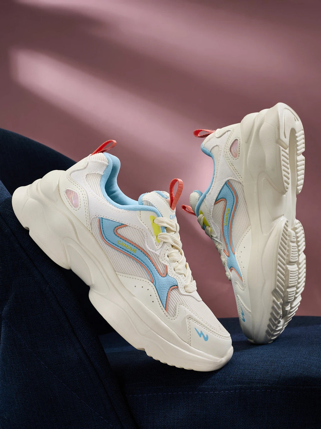 LODGE White Women's Sneakers
