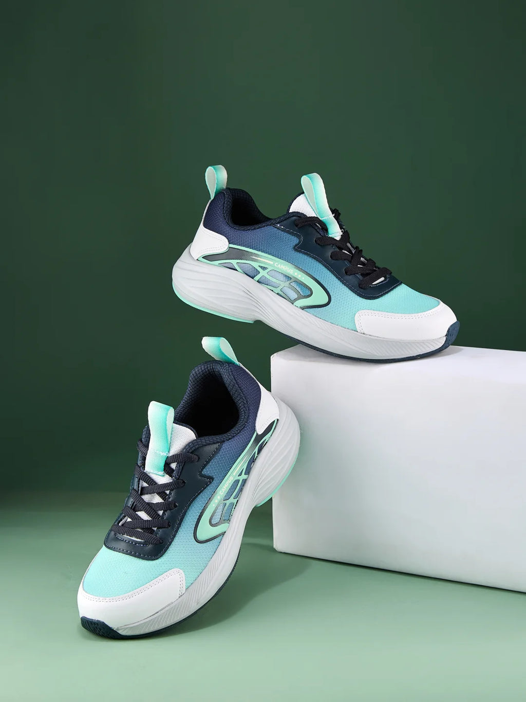 LUNAR Navy Child Running Shoes