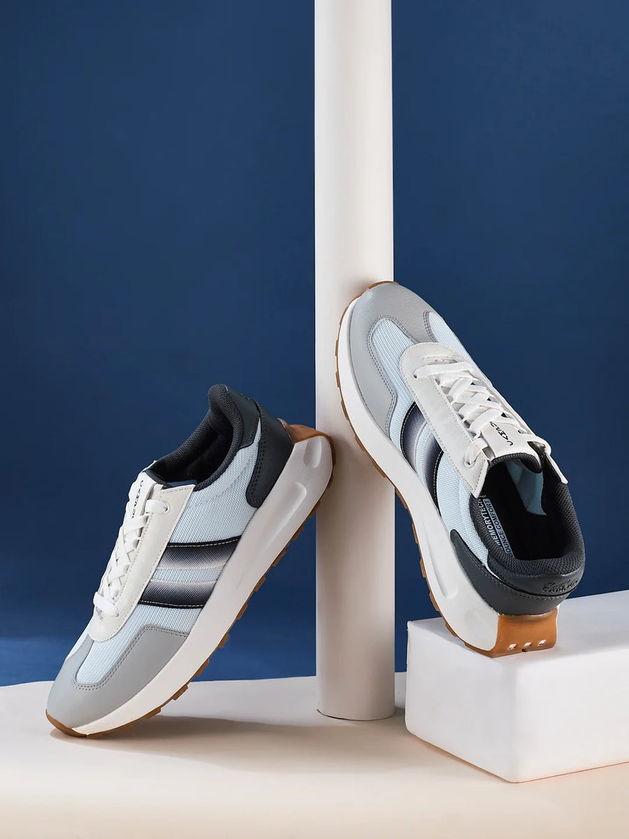 MASK White Men's Running Shoes – Campus Shoes