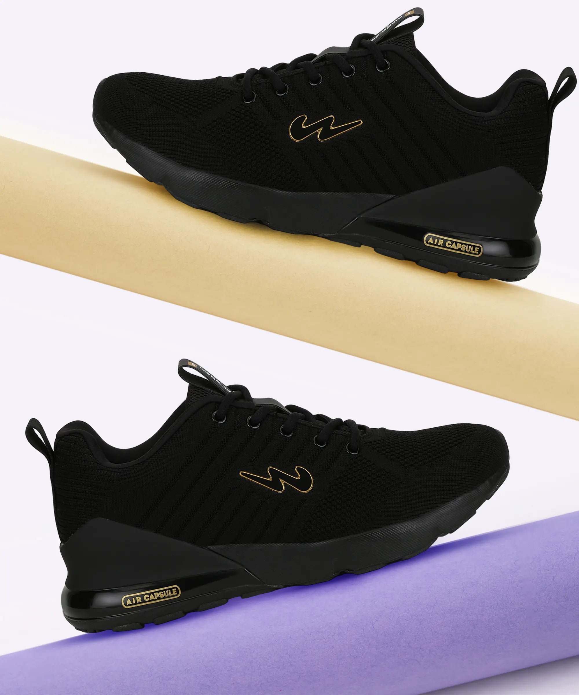 Campus North Campus Shoes High Price MIKE N Black Men's Running Shoes