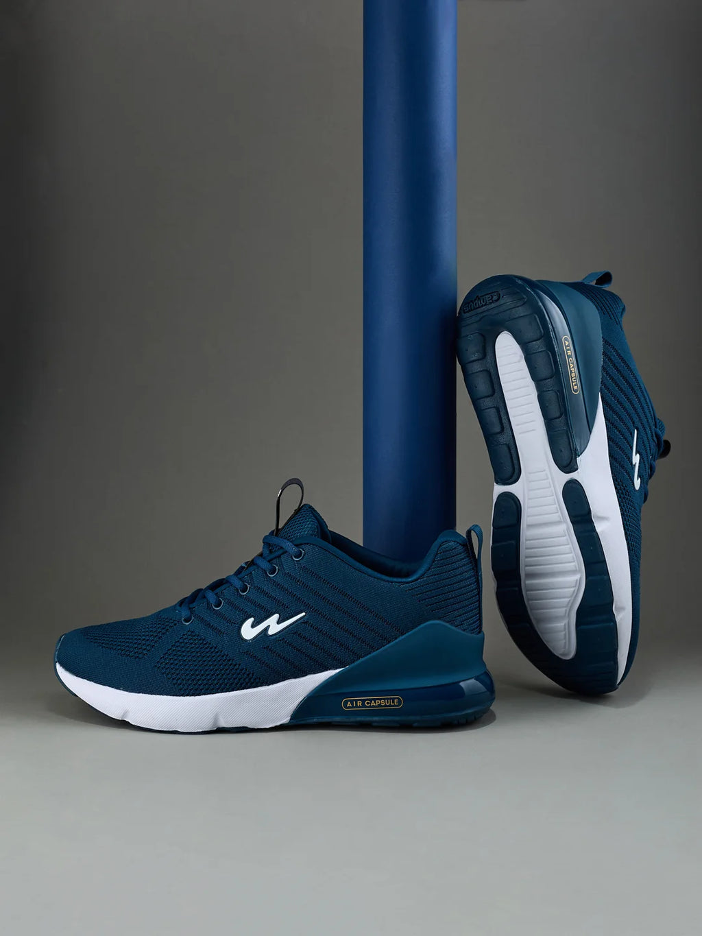 MIKE N Blue Men's Running Shoes