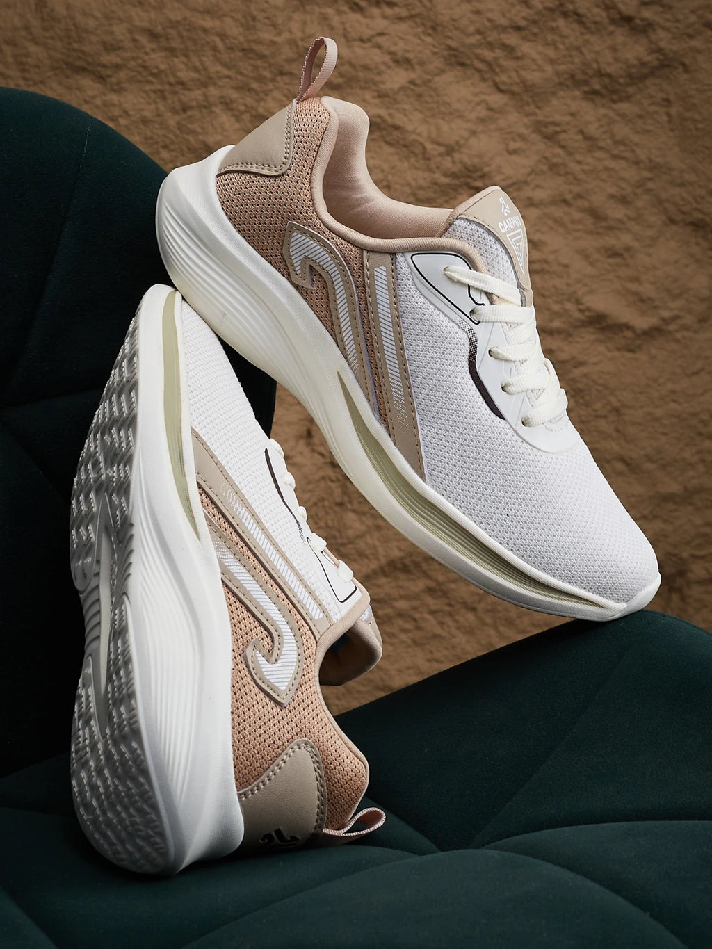 MISS CR White Women's Running Shoes